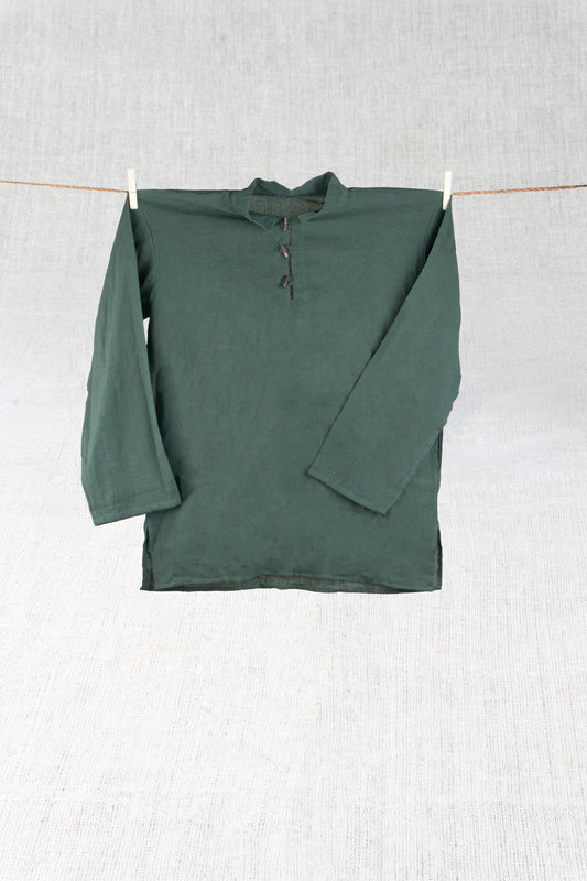 Pine Green Hemp Kurtas