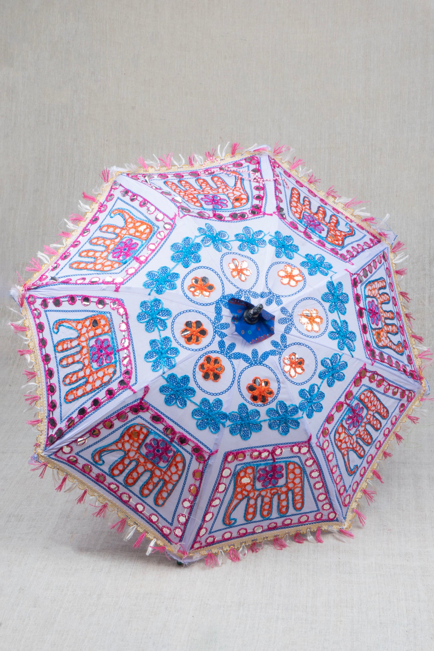 Beach Breeze Handmade Elephant Umbrella