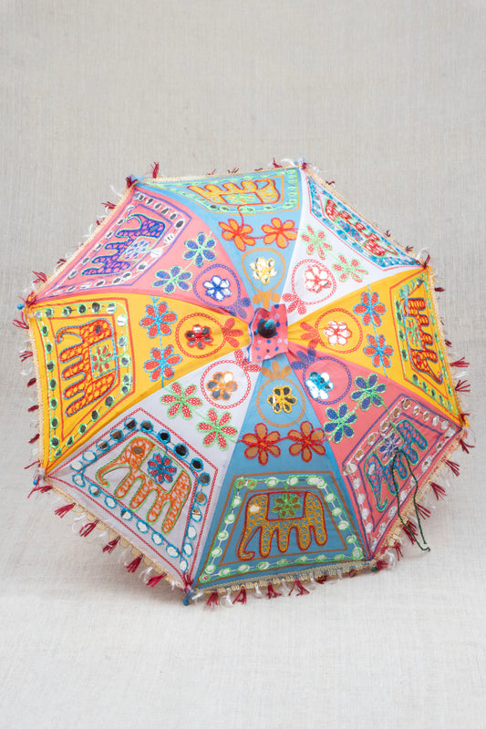 Seafoam Shelter Elephant Umbrella