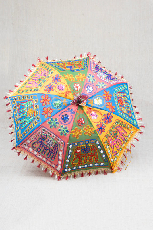 Palm Paradise Elephant Umbrella