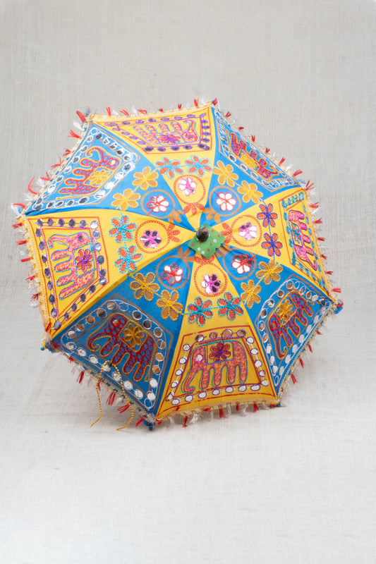 Summer Splendor Elephant Umbrella