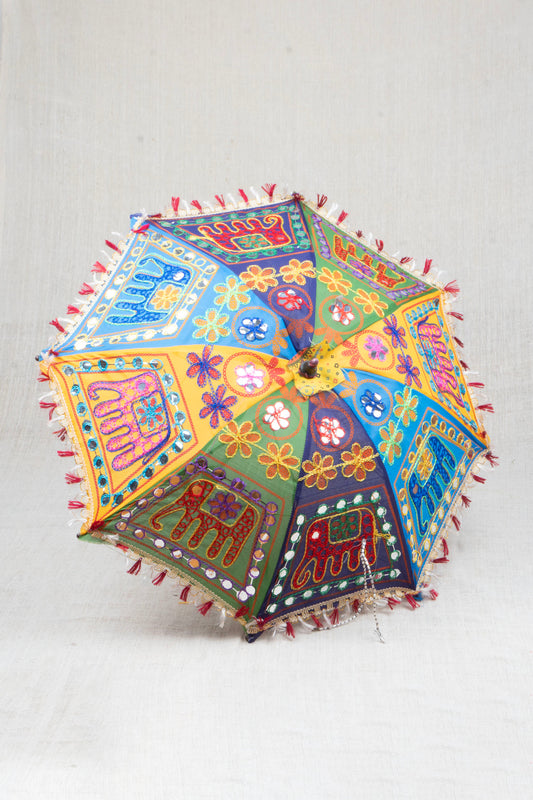 Beach Bliss Elephant Umbrella
