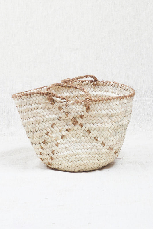 Sahara Siwan Palm Wicker Bag