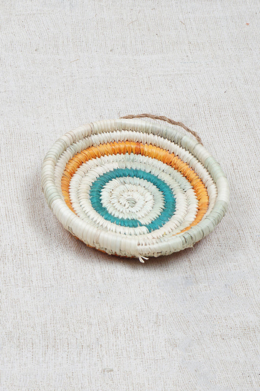 Horizon Rays Palm Wicker Mini Plate