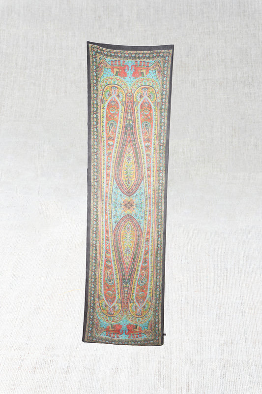 Imperial Iridescence pure Silk Scarf