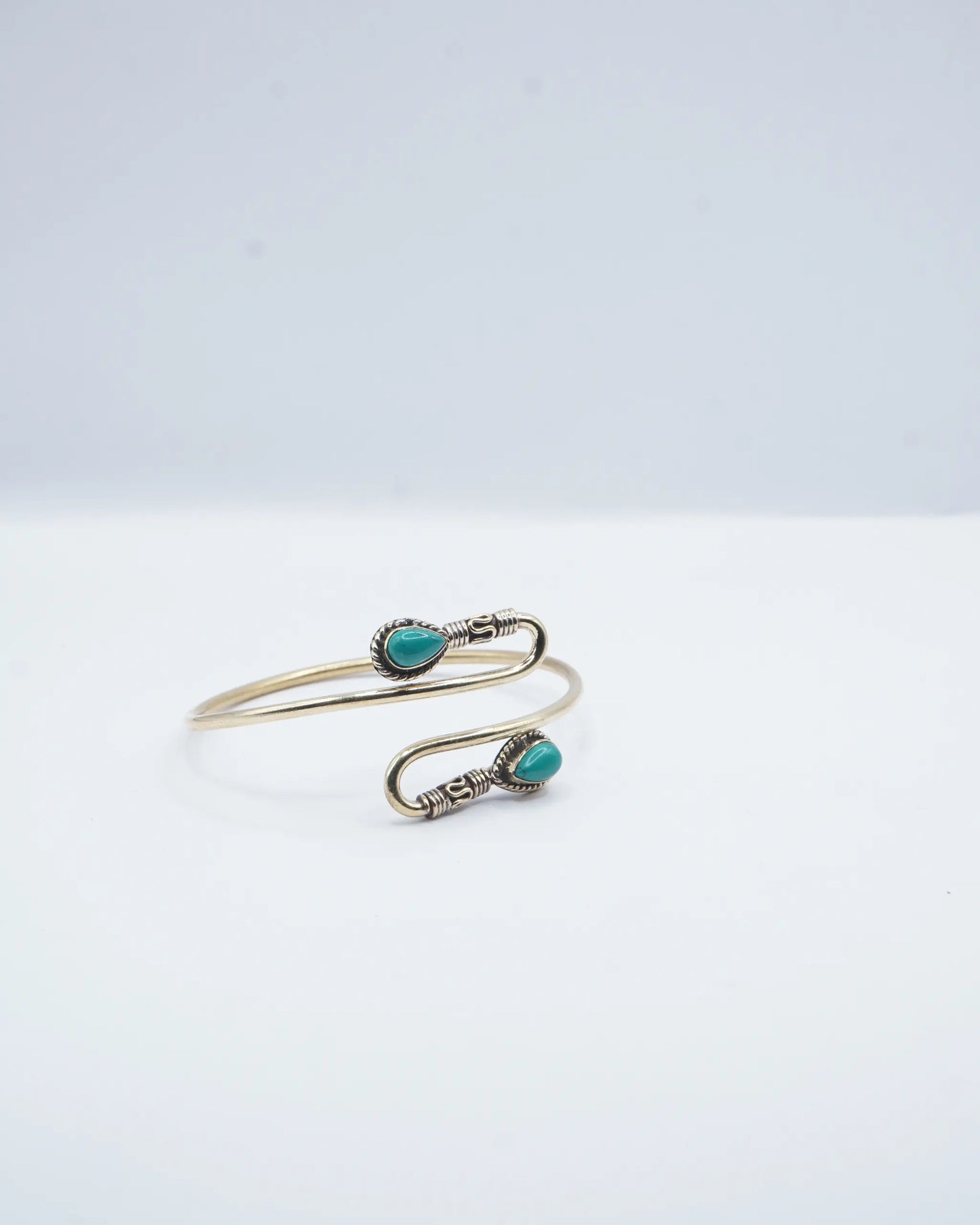 Soval Stone Brass Bracelet.