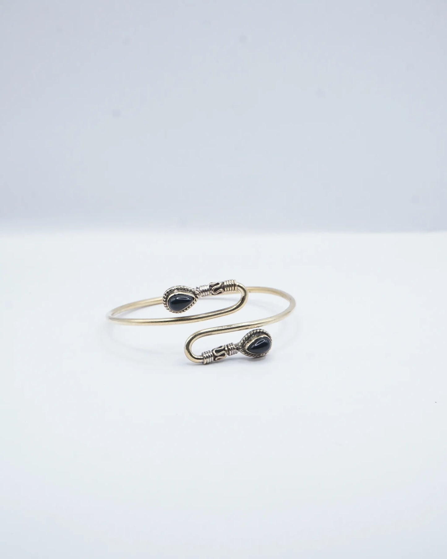 Soval Stone Brass Bracelet.