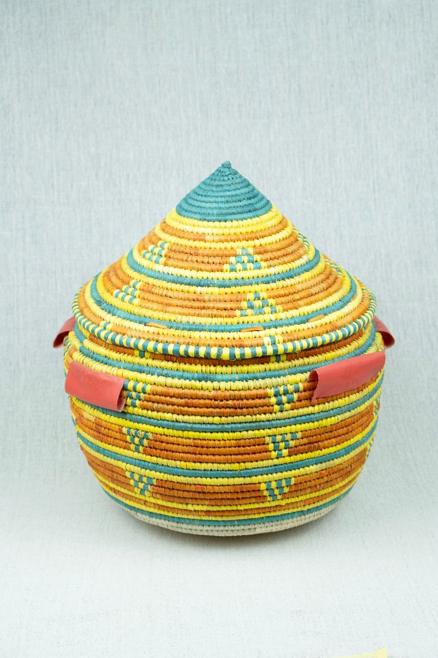 Fiesta Palm Wicker Bowl XL