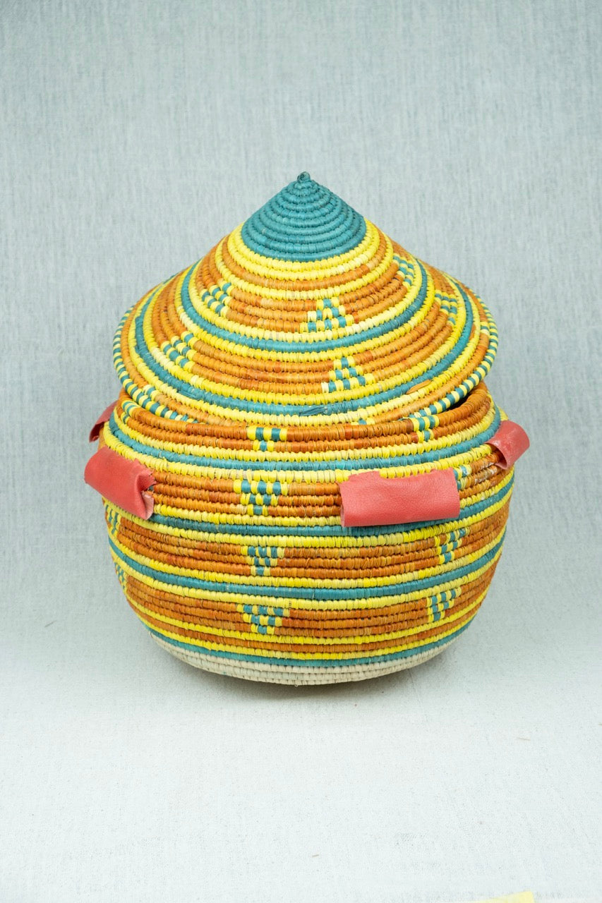 Fiesta Palm Wicker Bowl XL