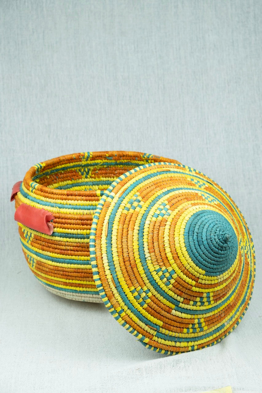 Fiesta Palm Wicker Bowl XL