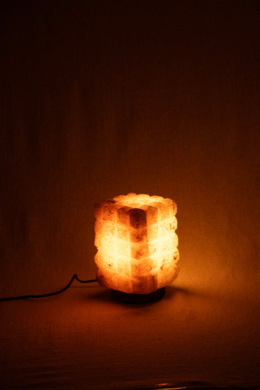 Rubik's Siwan Rock Salt Lamp