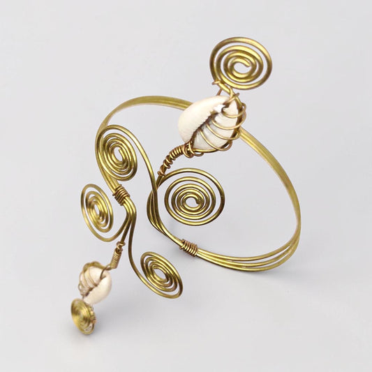 Zungu Twirl Kenyan Arm Bracelet
