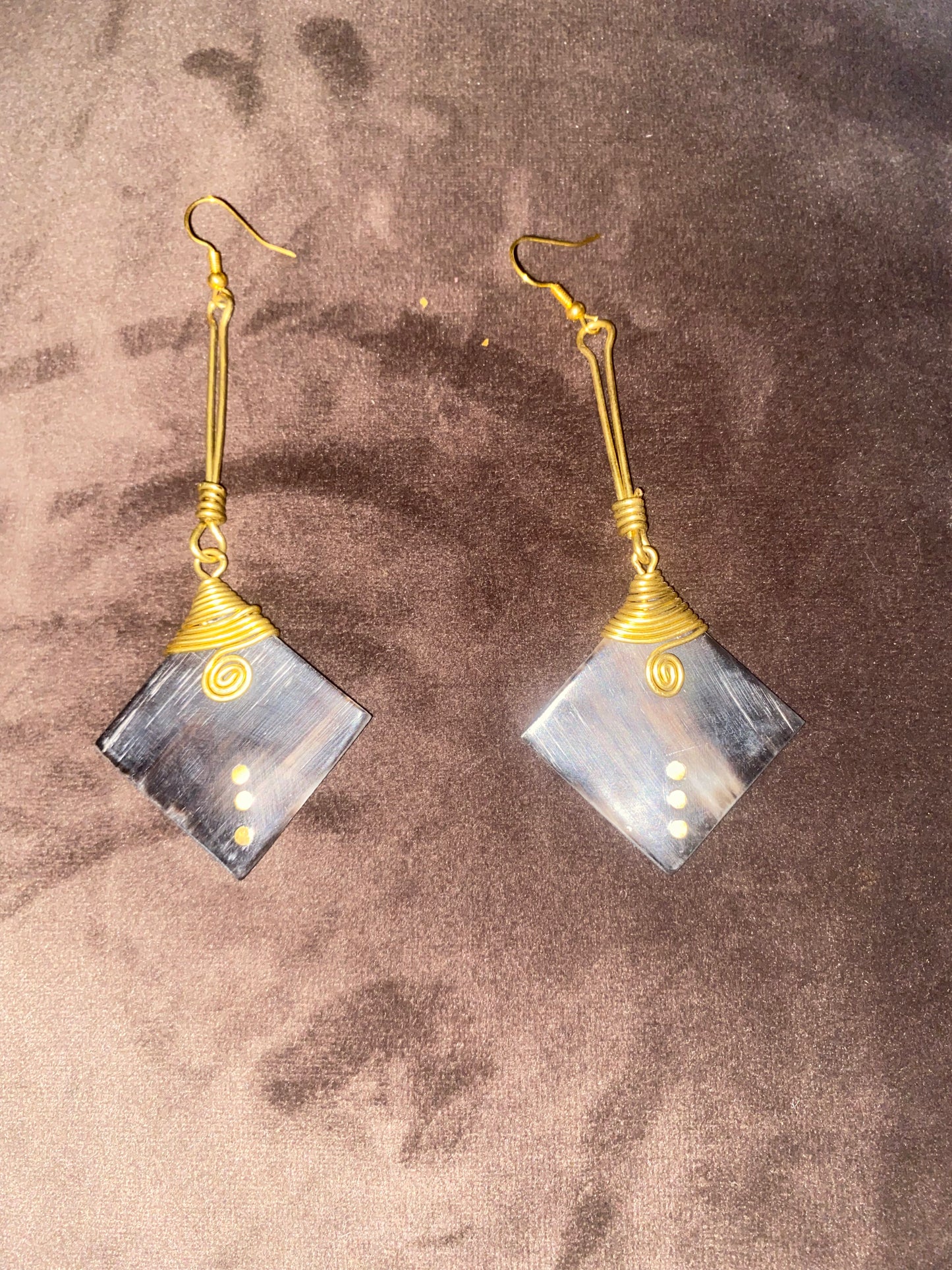 Mystic Mraba Kenyan Ivory Earring