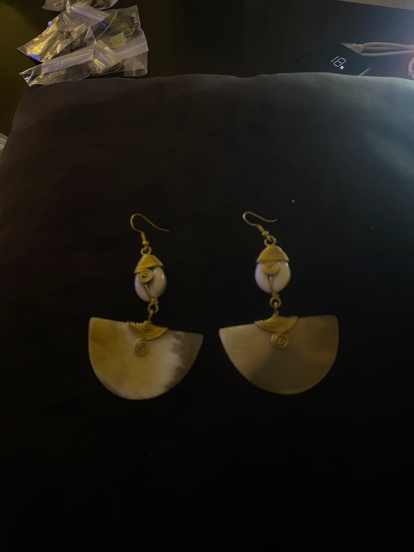Nusu Mwezi Kenyan Ivory Earring