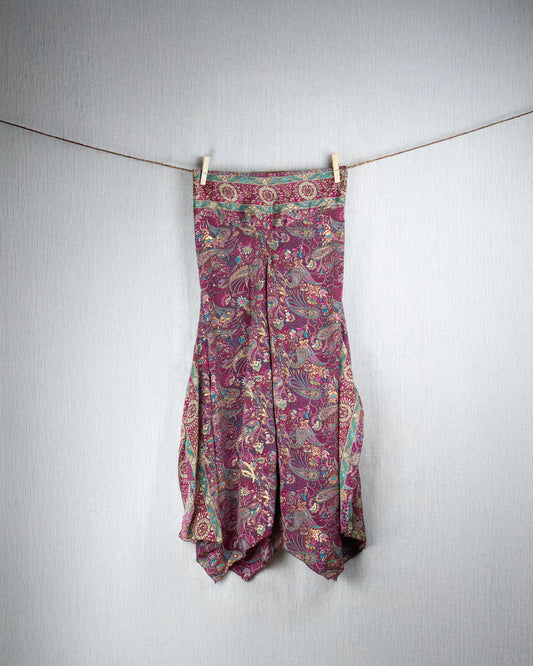 Sakura Serenity Crepe Silk Set (pants + top)