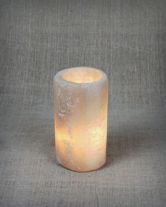Plain Cylinder Rock Salt Lamps
