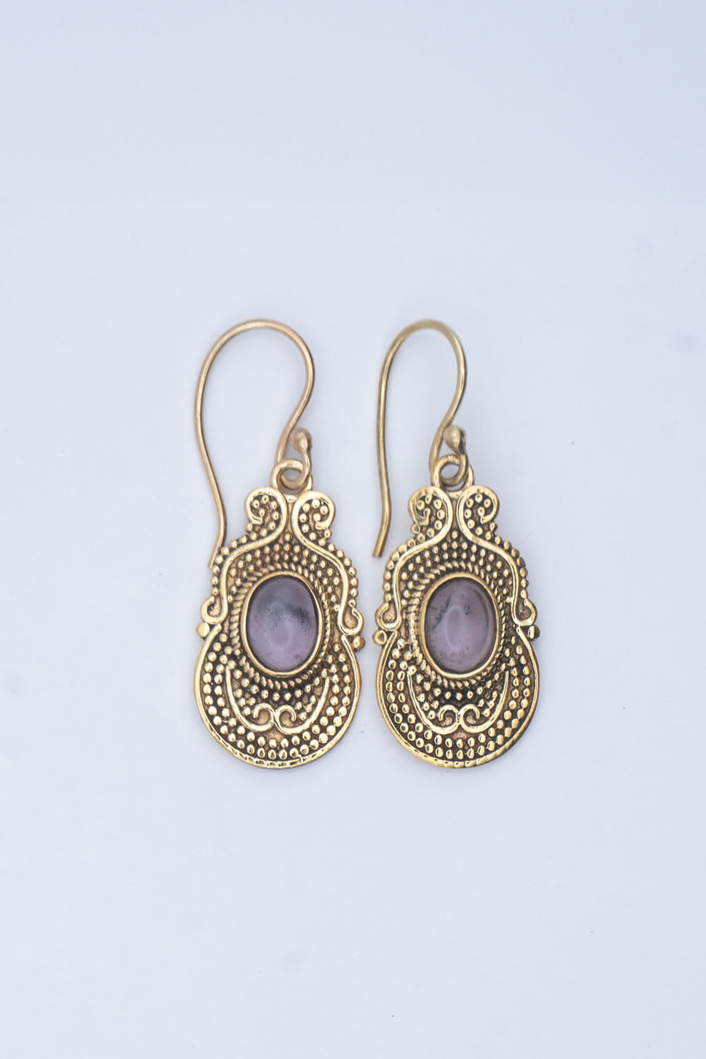 Stone Dangle Earrings