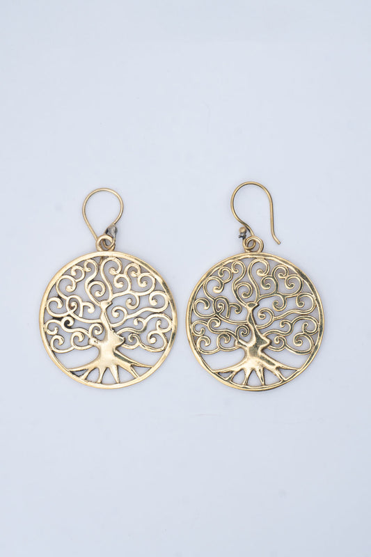 Tree of Life Dangle Earrings