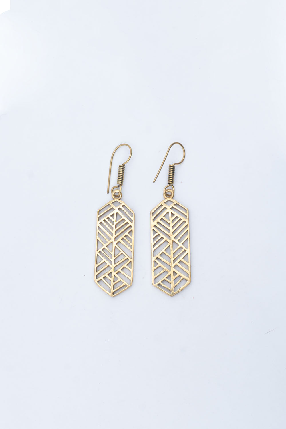 Geometric Long Dangle Earrings