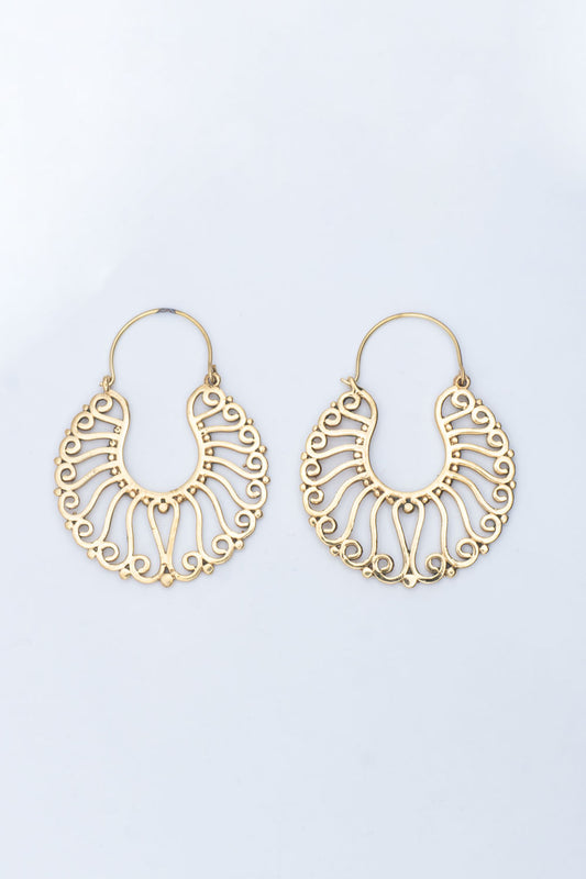 Strings Hoop Earrings