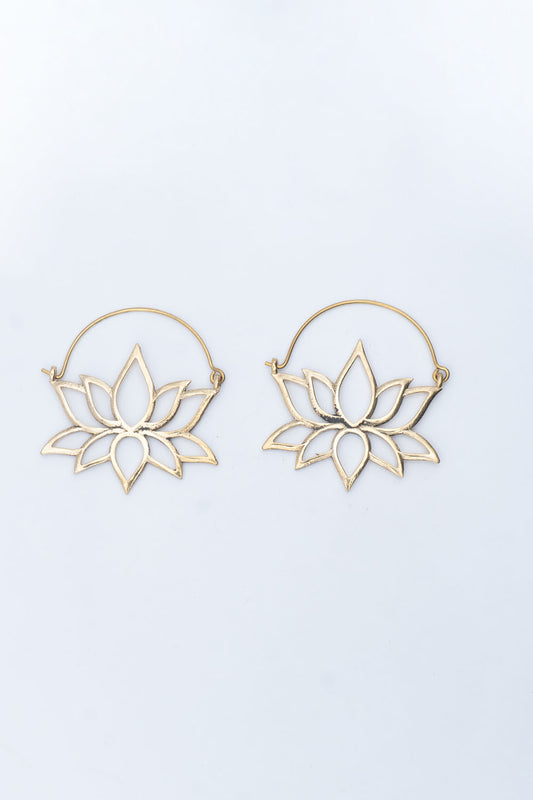 Tapa Hoop Earrings