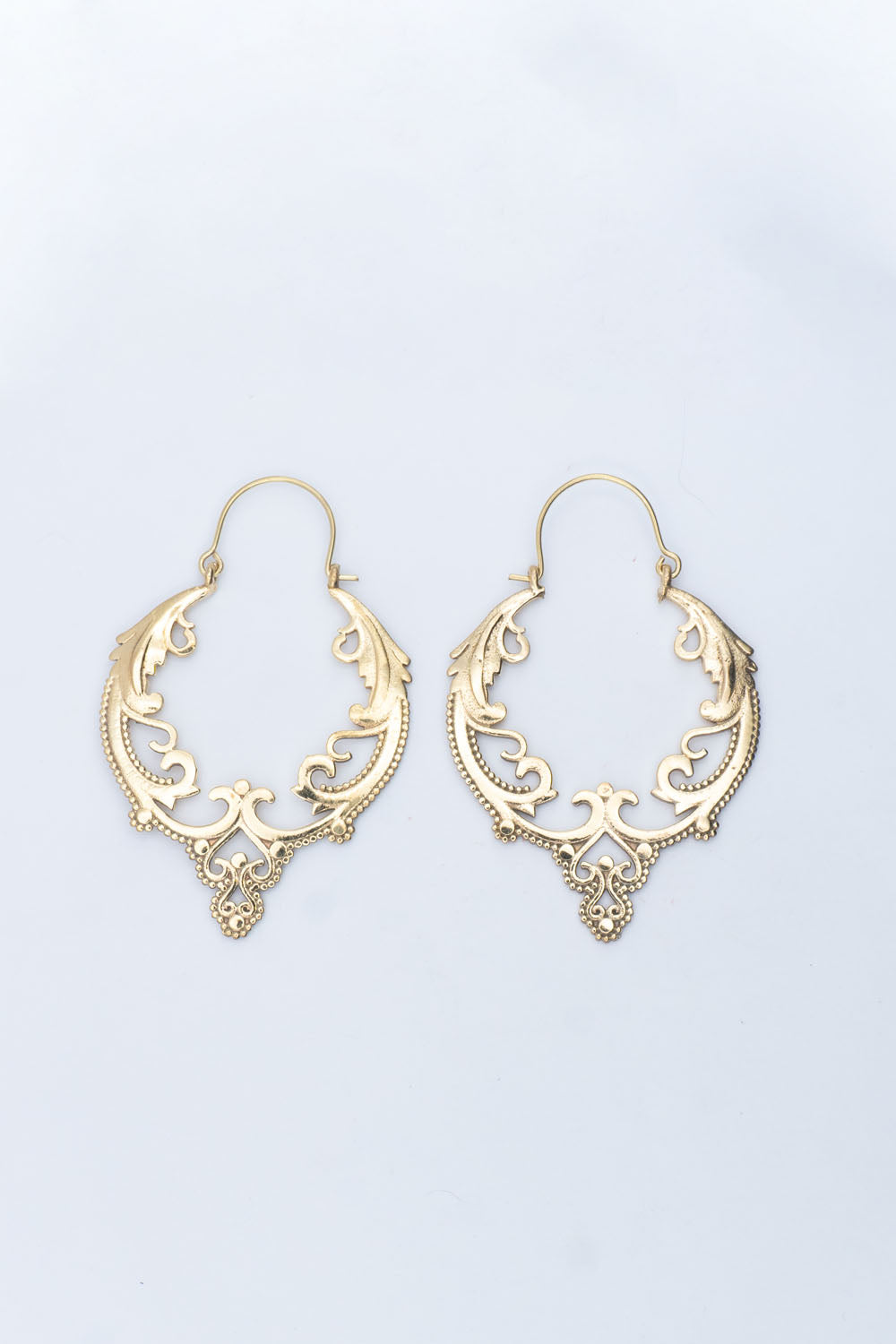 Chandelier Hoop Earrings