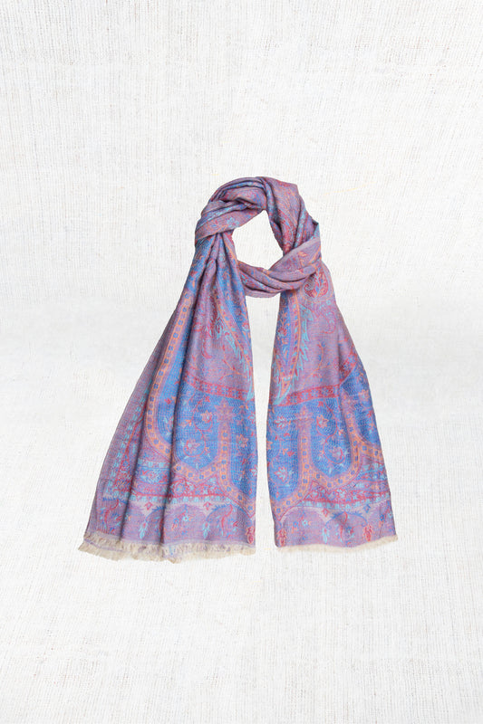 Lavender Luxury Silk Cashmere Scarf