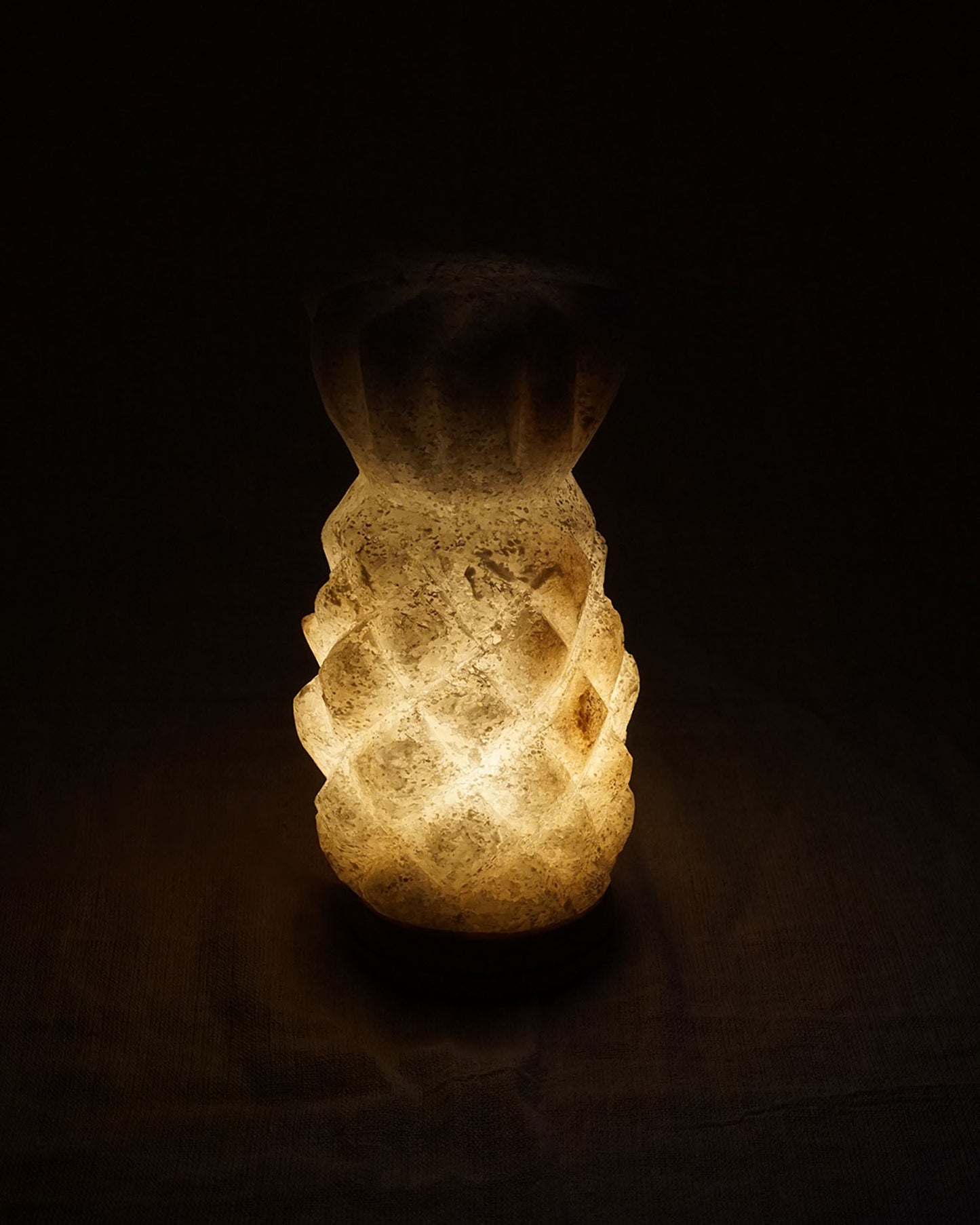 Pineapple Rock Salt Lamp