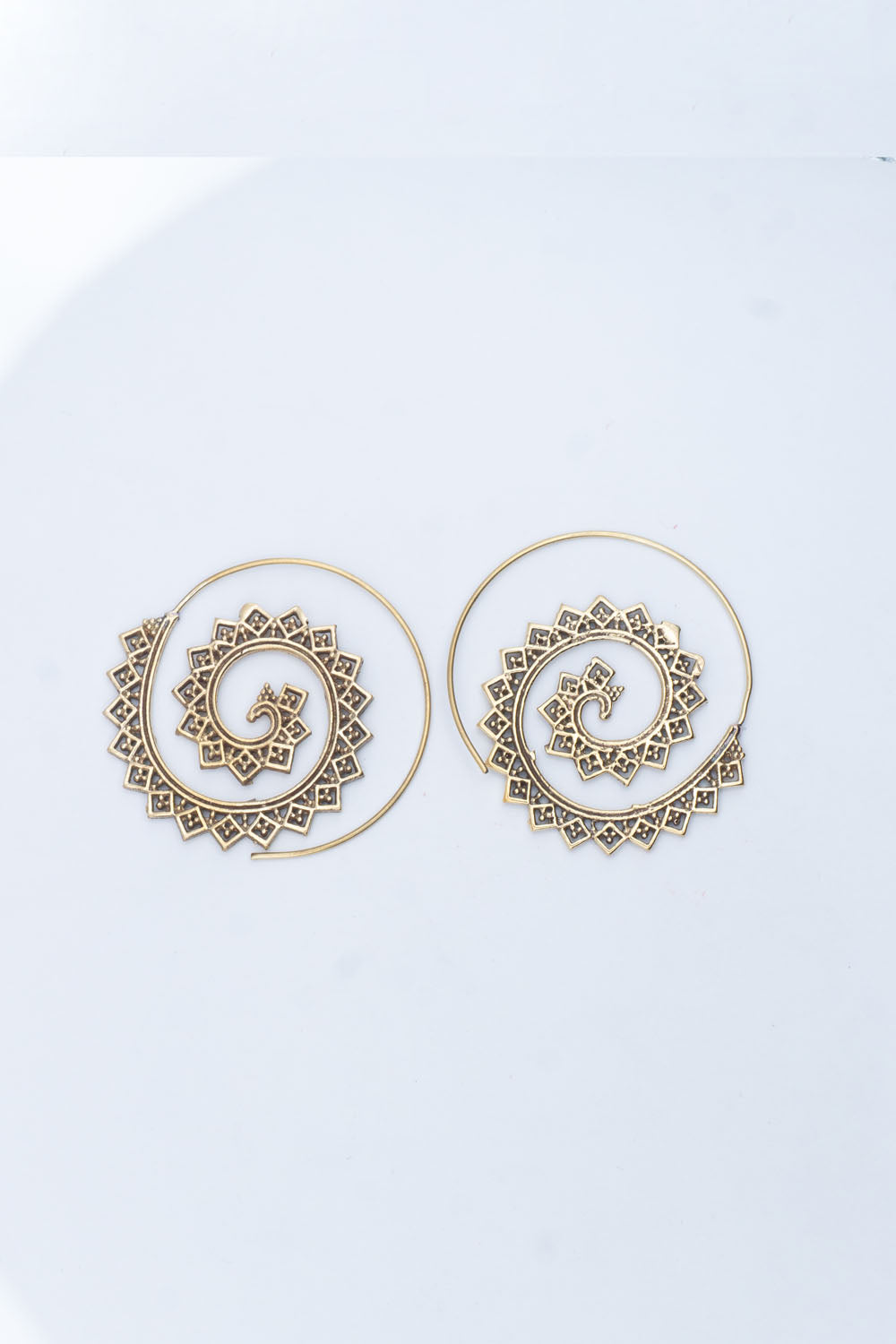Cubik Spiral Earrings