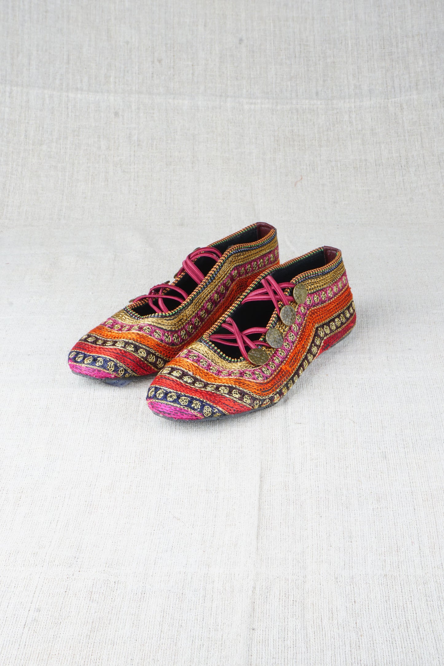 Sunset Spice Indian Rajasthani Shoes
