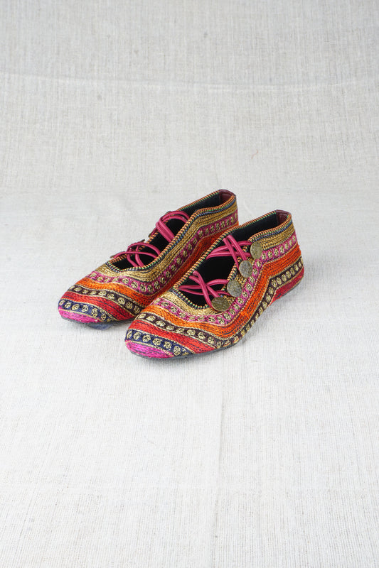 Sunset Spice Indian Rajasthani Shoes