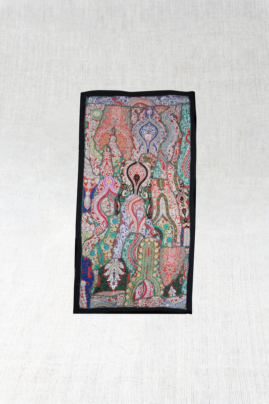 Radiant Rhapsody Hand-Embroidered Tapestry