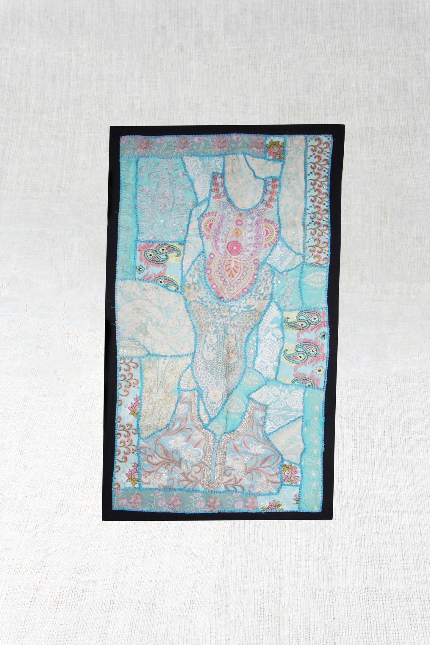 Joyful Jamboree Hand-Embroidered Tapestry