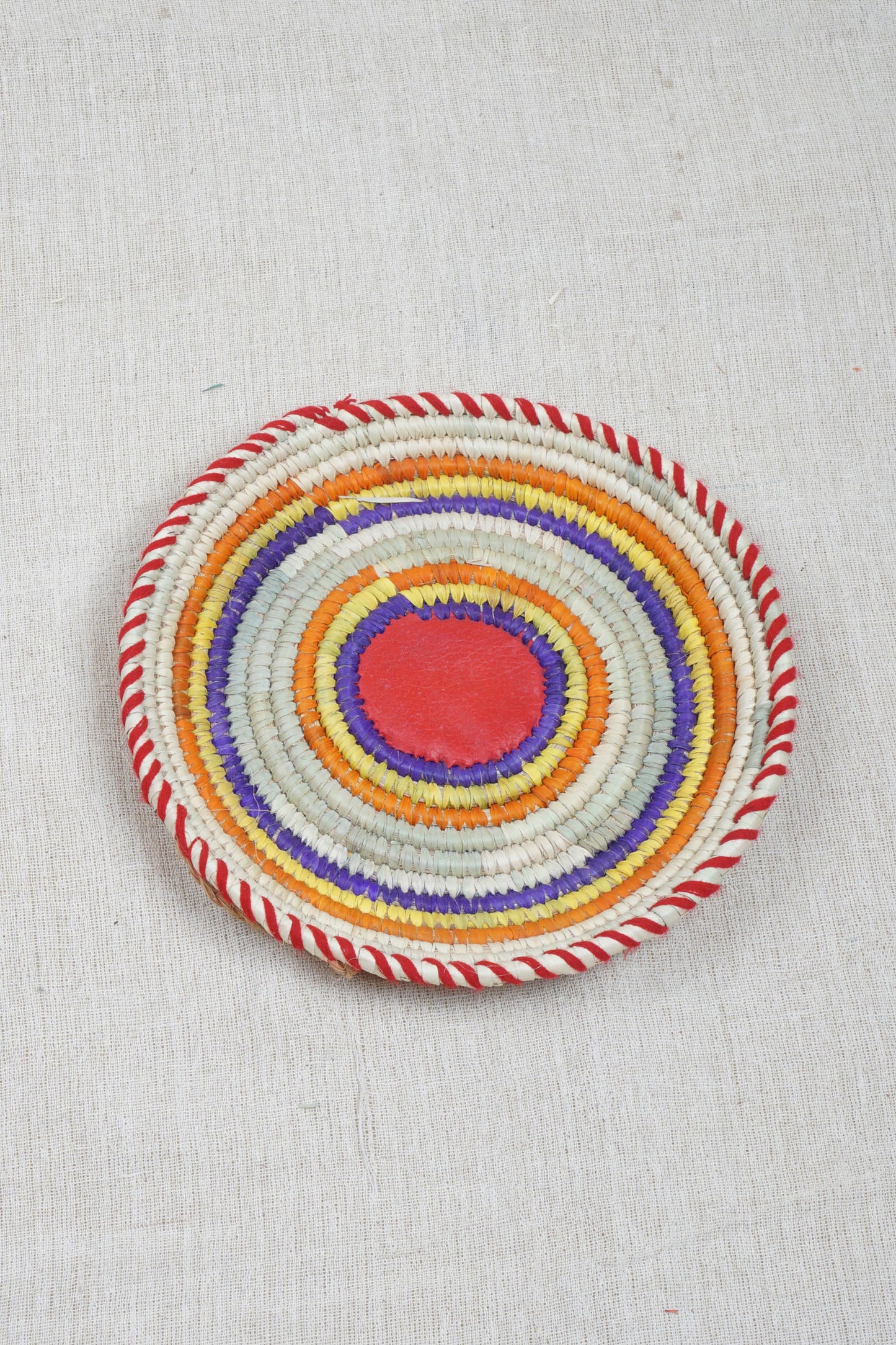 Darta Palm Wicker Plate