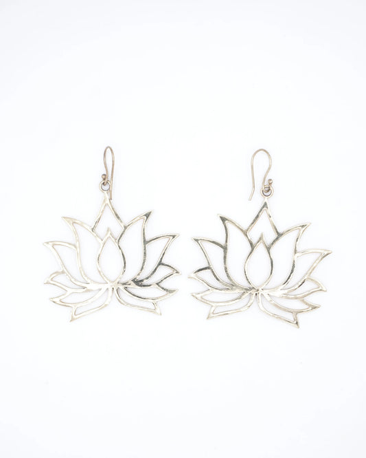 Lotus Dangle Earrings