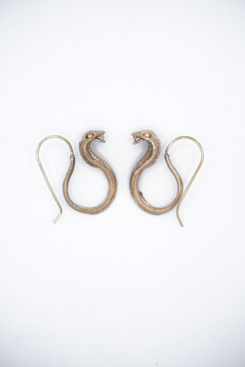 King Kobra Dangle Earrings