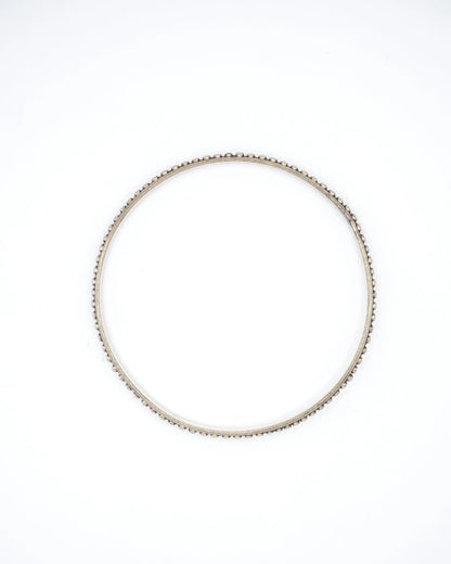 Round Bangle Brass Bracelet