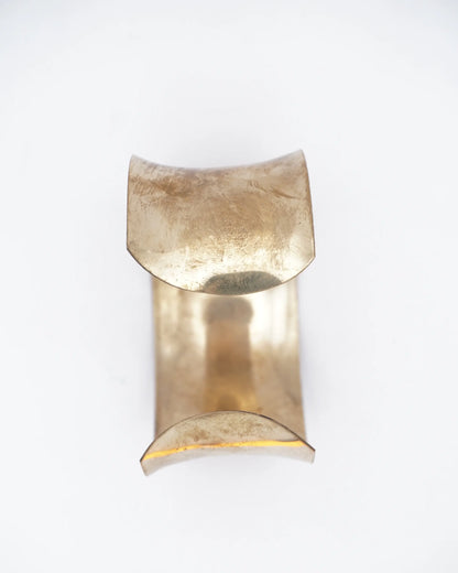 Solid Cuff Brass Bracelet