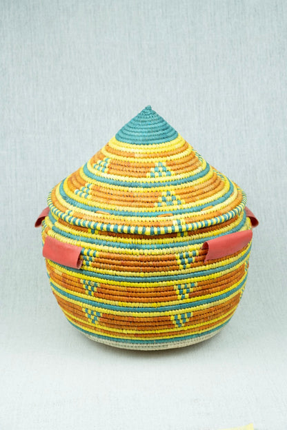 Fiesta Palm Wicker Bowl XL
