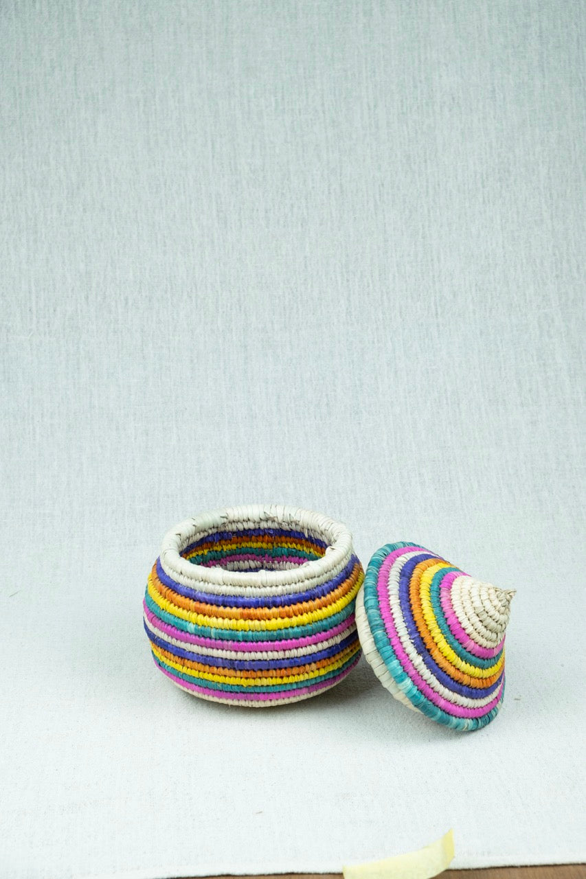 Garden Fiesta Palm Wicker Bowl