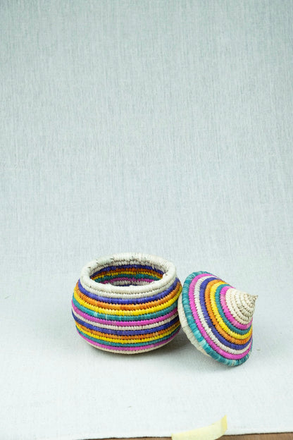 Garden Fiesta Palm Wicker Bowl