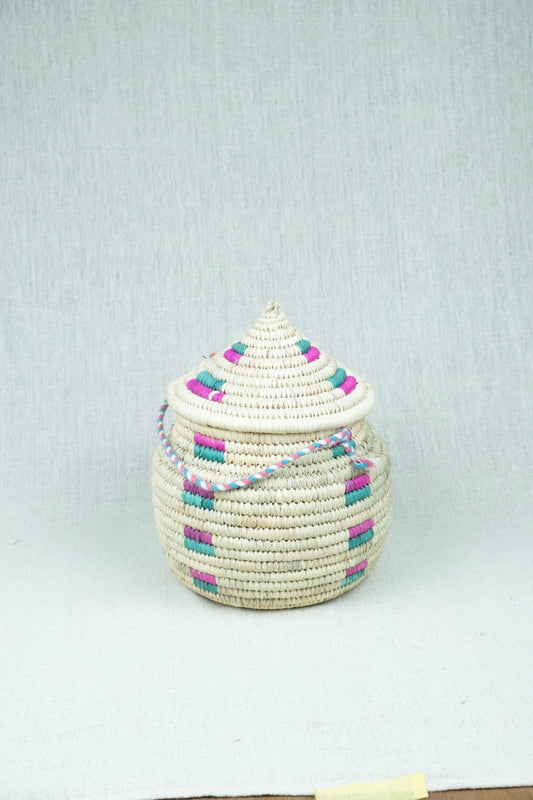 Chic Nature Palm Wicker Bowl M