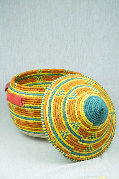 Fiesta Palm Wicker Bowl XL