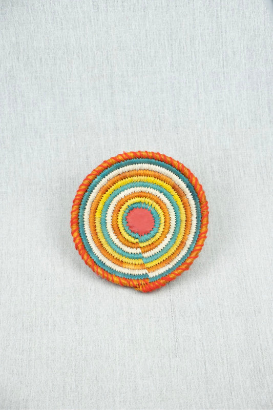 Kanva Palm Wicker Plate S