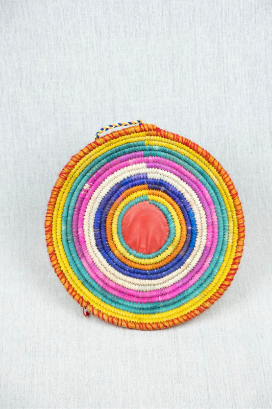 Mystic Palm Wicker Plate L