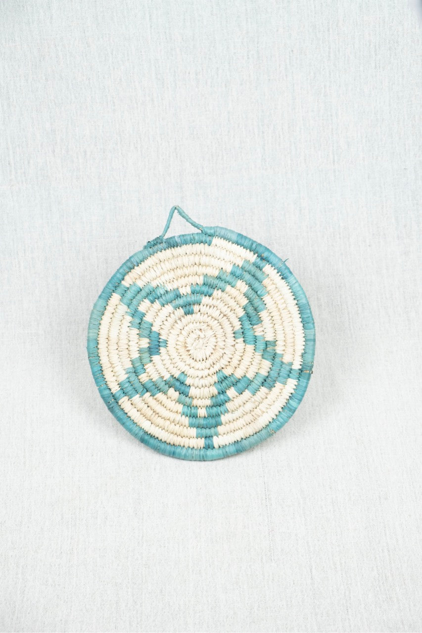 Starfish Nubian round wall plate