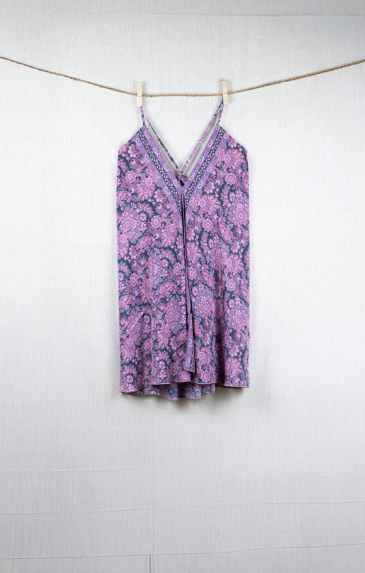 Candy Rose Silk Short Backless Dress