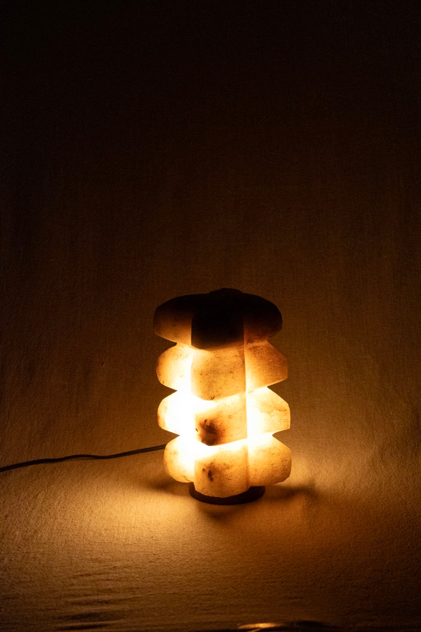 Choco Bar Siwan Rock Salt Lamp