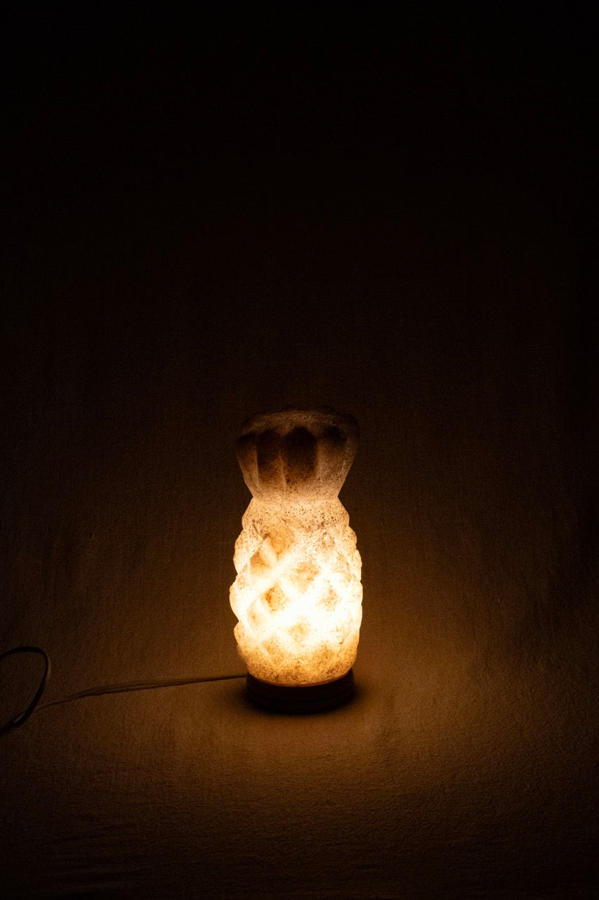 Pineapple Siwan Rock Salt Lamp