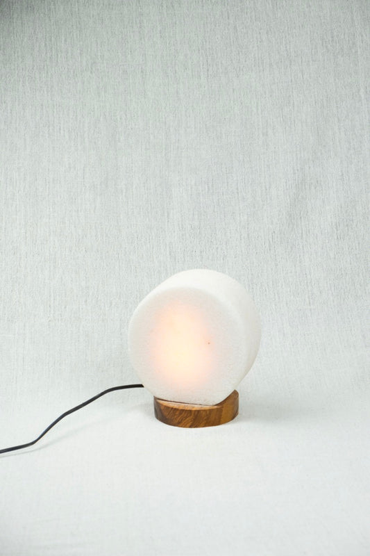 Moon Face Siwan Rock Salt Lamp